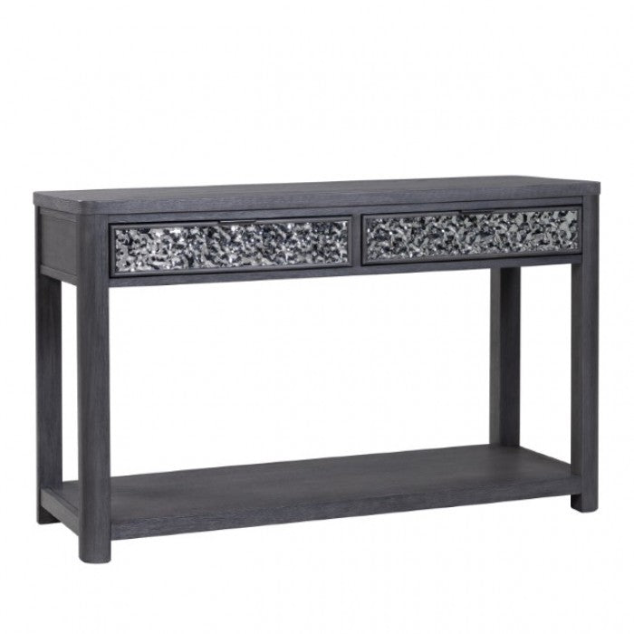 Sterling West Ash Gray Sofa Table by Furniture of America at Eve Furniture