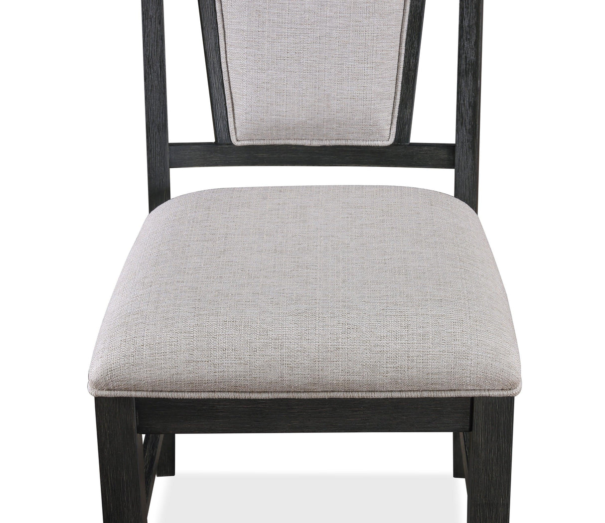 Stevens Charcoal Black and Light Gray Dining Chair, Set of 2 by Crown Mark at Eve Furniture
