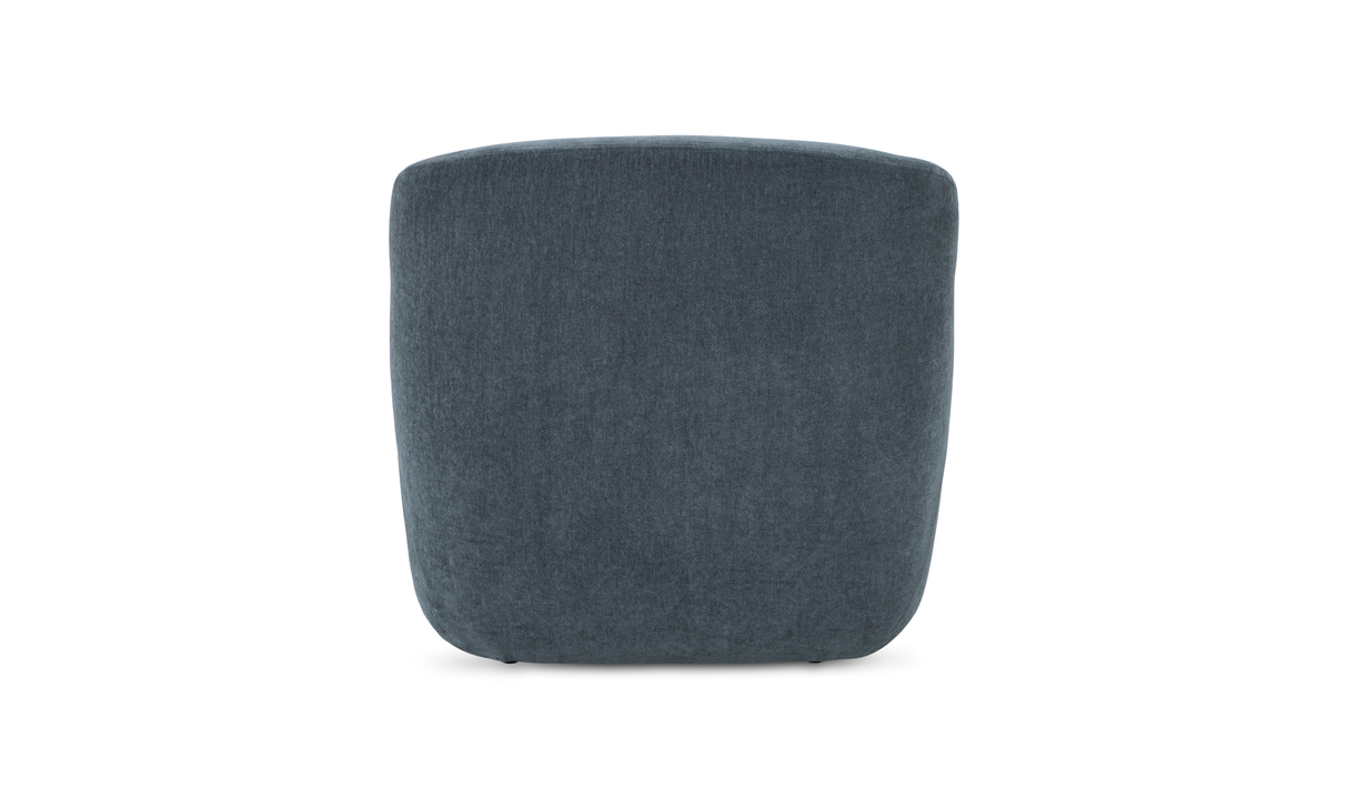 Stevie Lounge Chair Slate Blue by Moe's Home at Eve Furniture