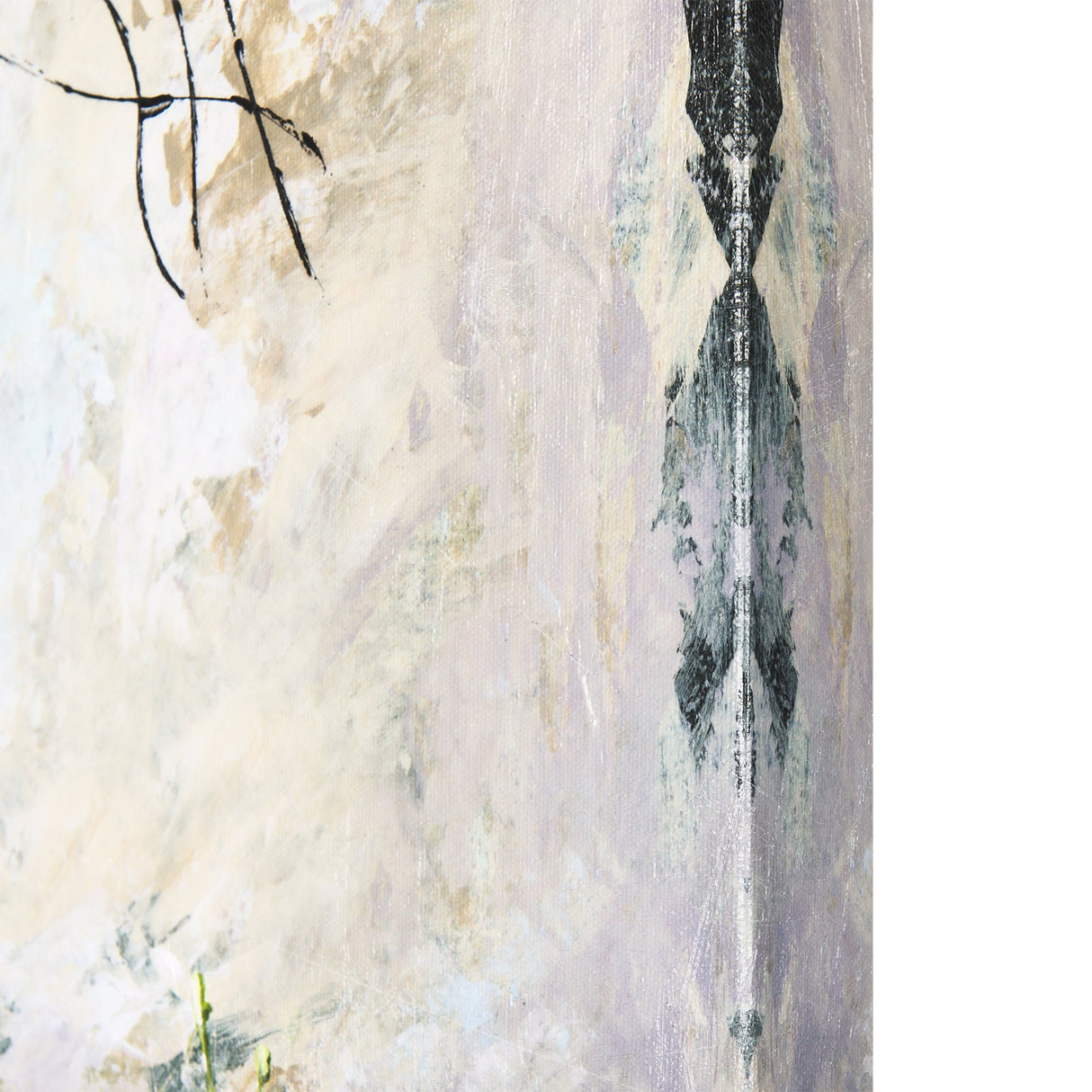 Still Life with Cherries by Mercana Studio a Hand Embellished Textured Canvas by Mercana at Eve Furniture