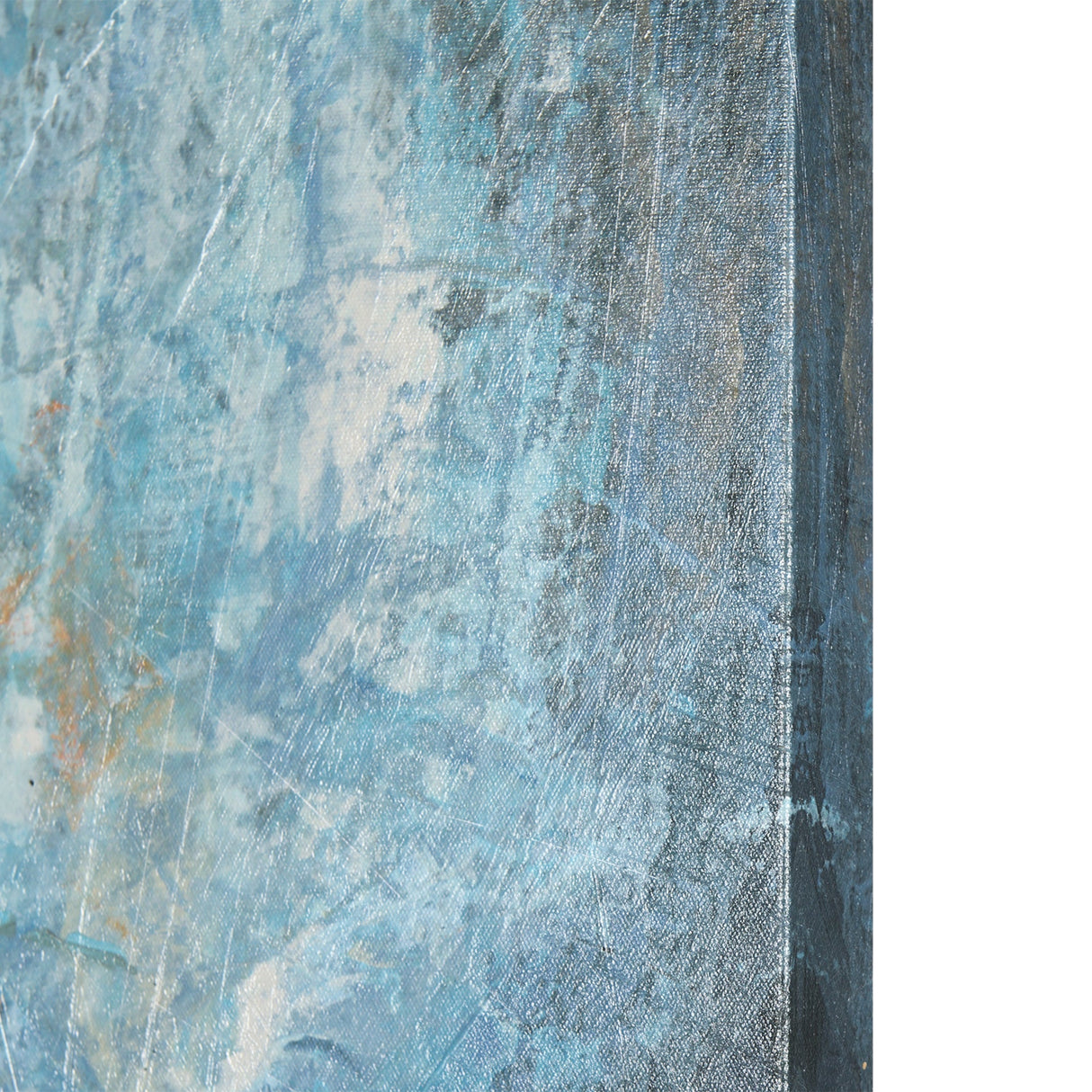 Still Life with Tangerine by Mercana Studio a Hand Embellished Textured Canvas by Mercana at Eve Furniture