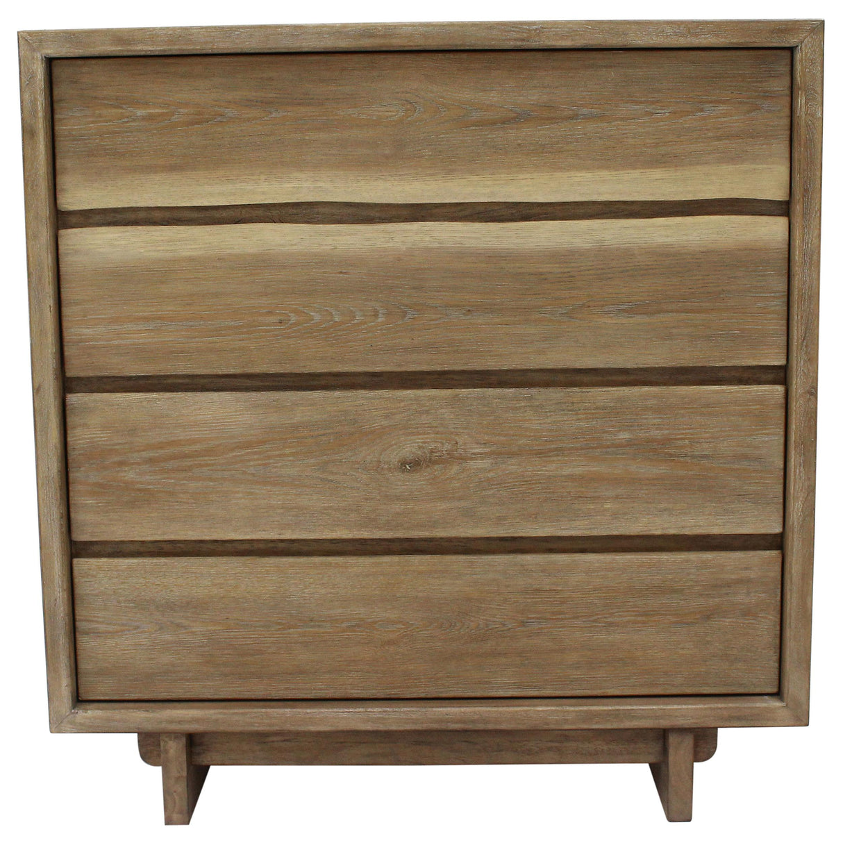 Stillwater Weathered Oak 4-drawer Chest by Coaster at Eve Furniture
