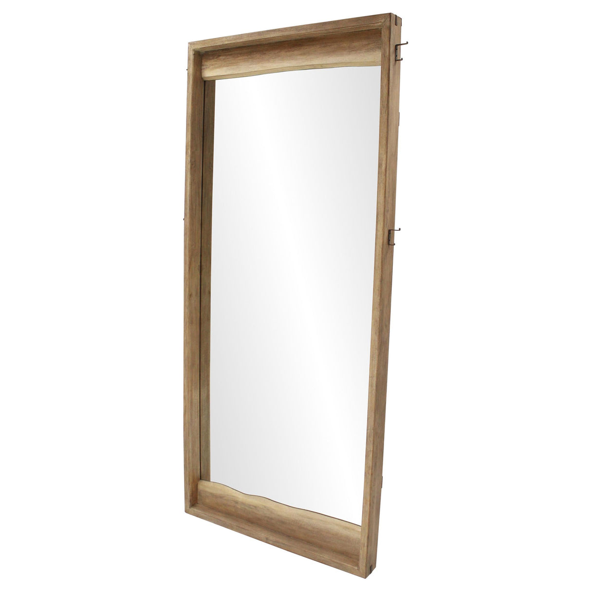 Stillwater Weathered Oak Full-Length Floor Mirror by Coaster at Eve Furniture
