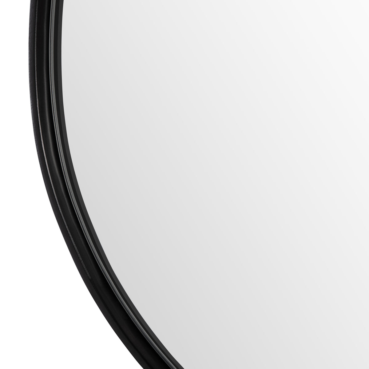 Stockport Black Wall Mirror by Crestview at Eve Furniture