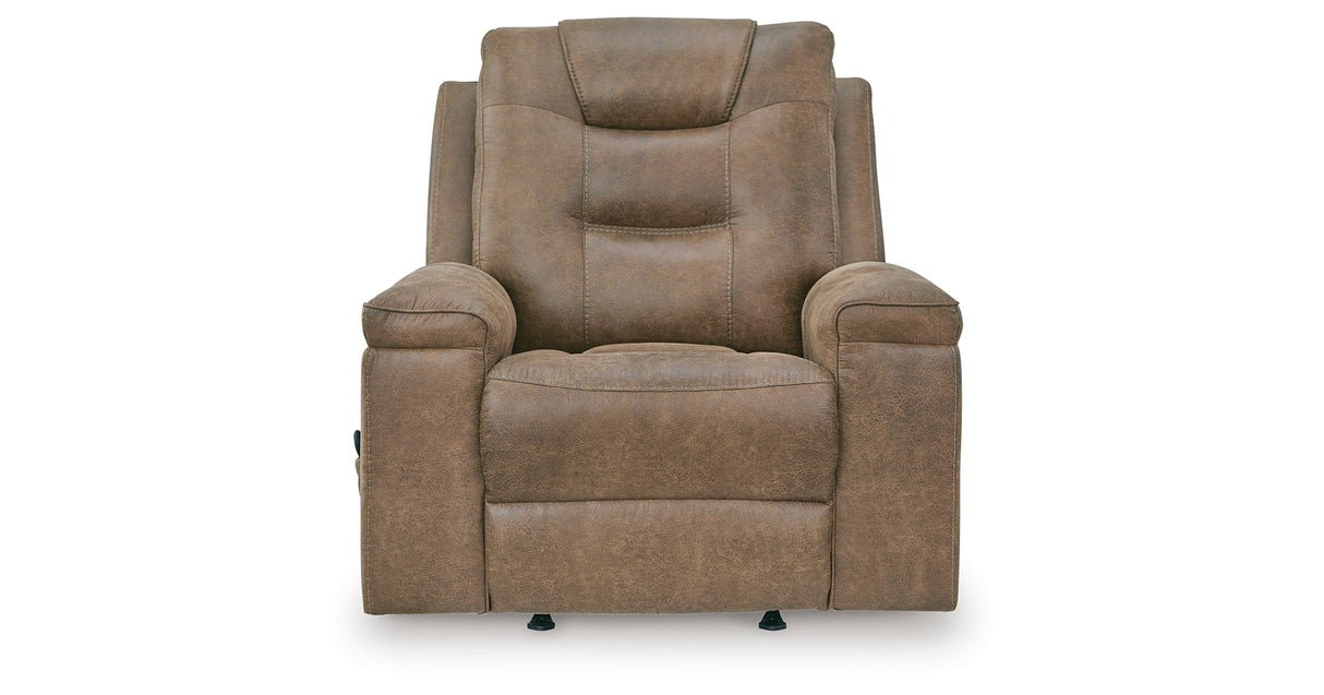 Stockworth Earth Recliner by ASHLEY FURNITURE at Eve Furniture