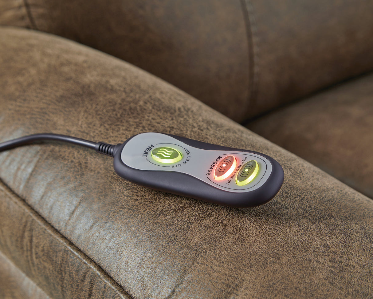 Stockworth Earth Recliner by ASHLEY FURNITURE at Eve Furniture