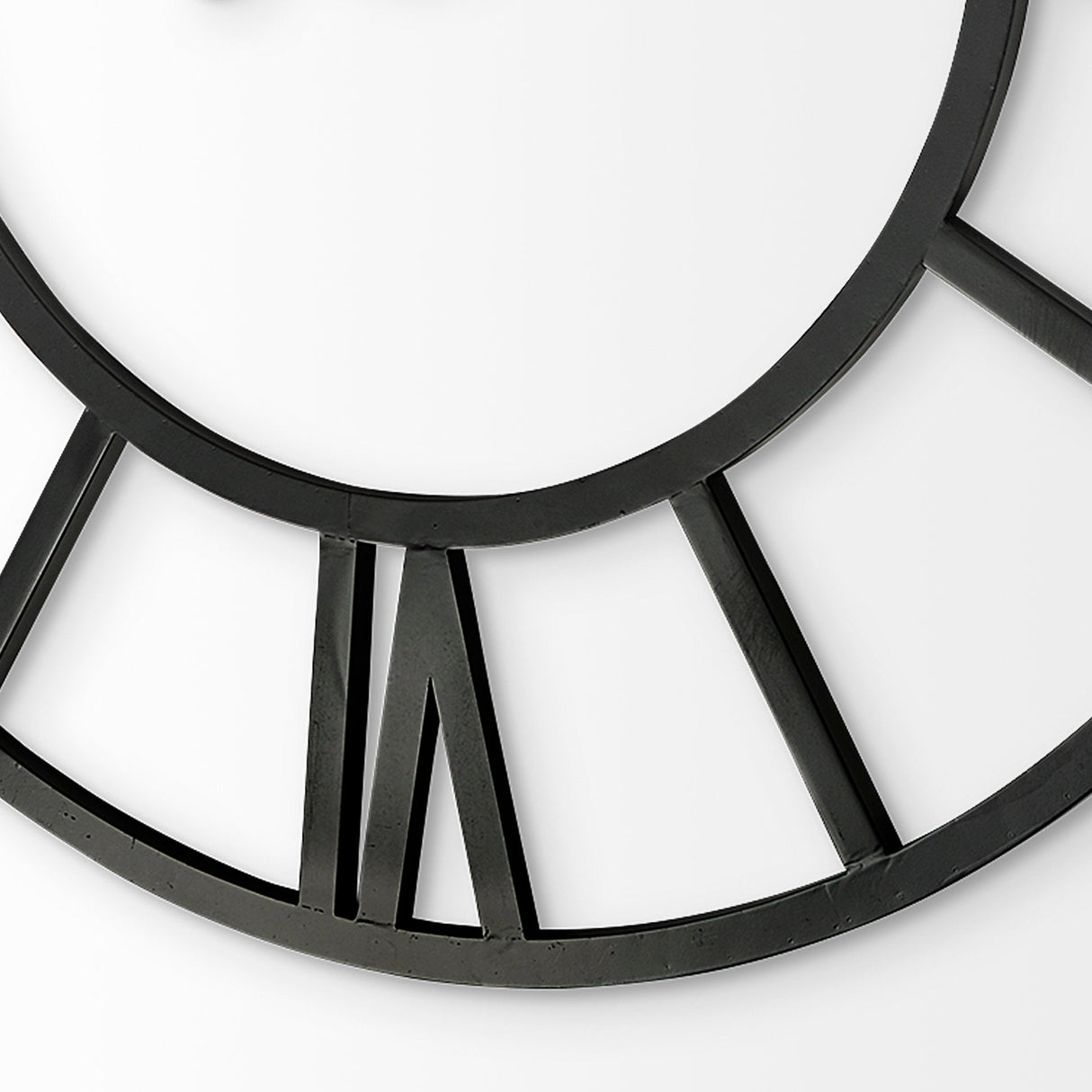 Stoke Round Giant Oversized Industrial Wall Clock by Mercana at Eve Furniture