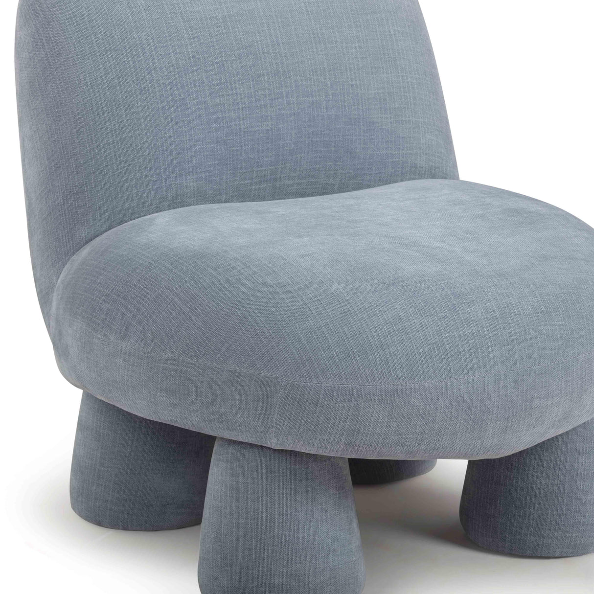 Stomp Upcycled Chenille Accent Chair by TOV Furniture at Eve Furniture