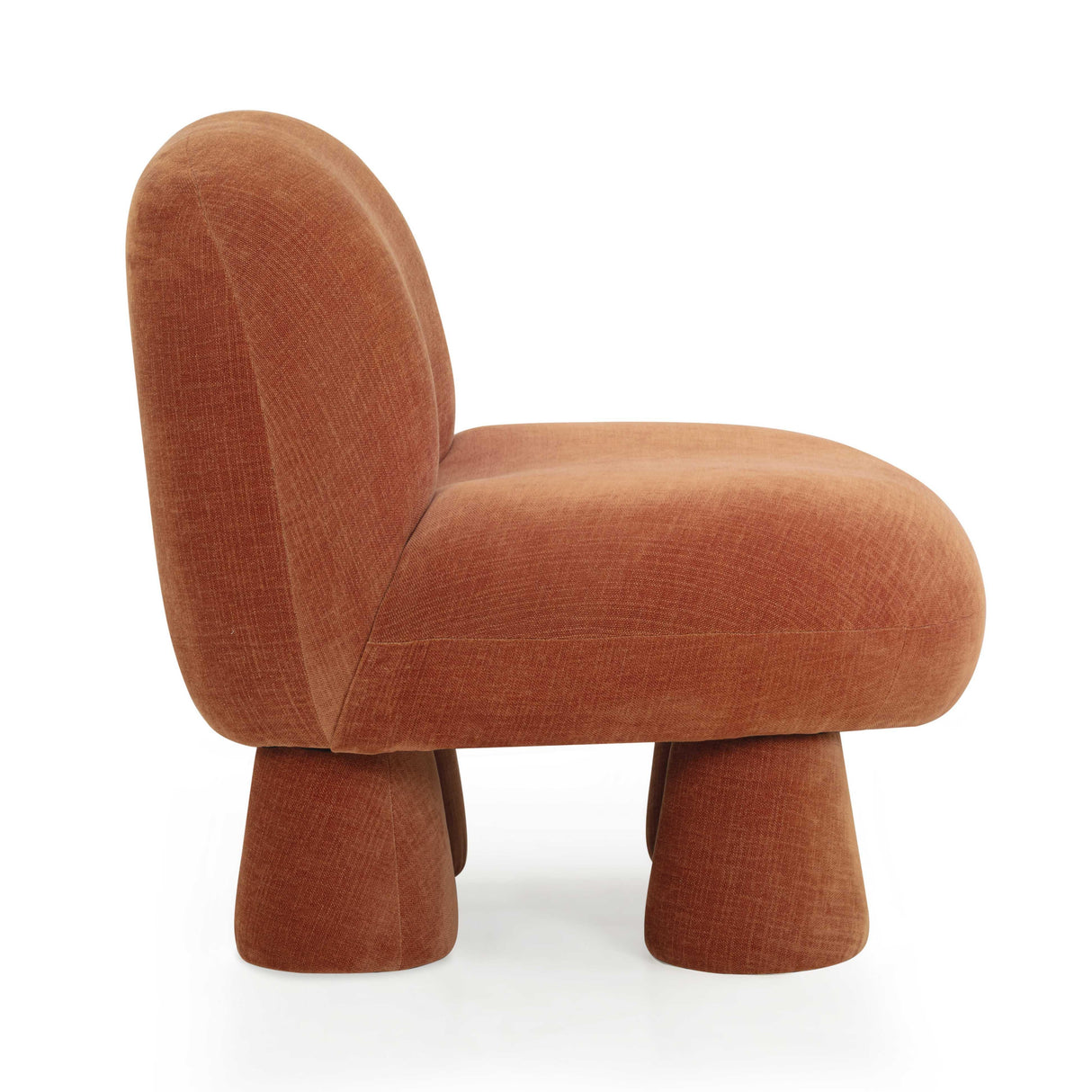 Stomp Upcycled Chenille Accent Chair by TOV Furniture at Eve Furniture