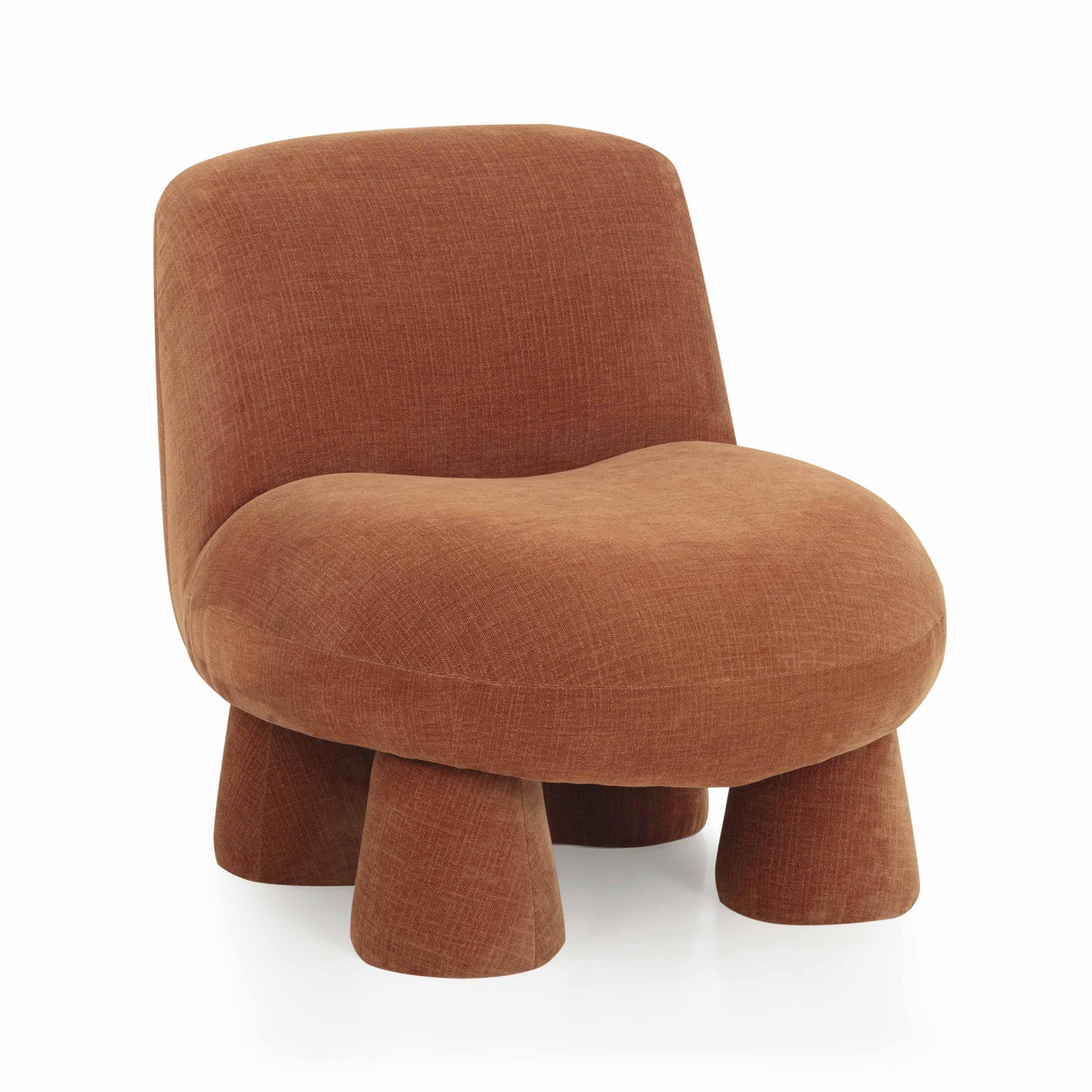 Stomp Upcycled Chenille Accent Chair by TOV Furniture at Eve Furniture