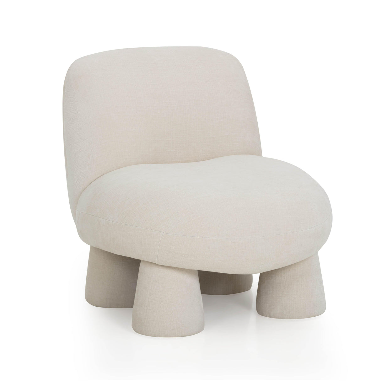 Stomp Upcycled Chenille Accent Chair by TOV Furniture at Eve Furniture