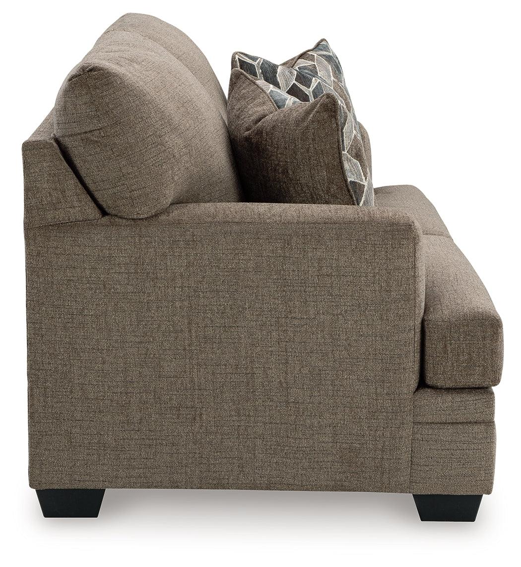 Stonemeade Nutmeg Loveseat by Ashley at Eve Furniture
