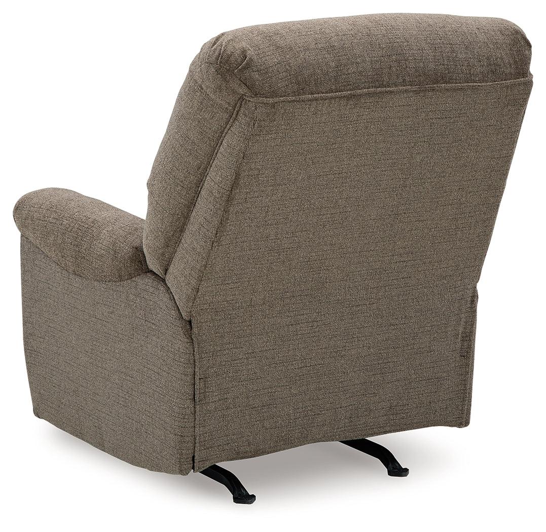 Stonemeade Nutmeg Manual Rocker Recliner by Ashley at Eve Furniture