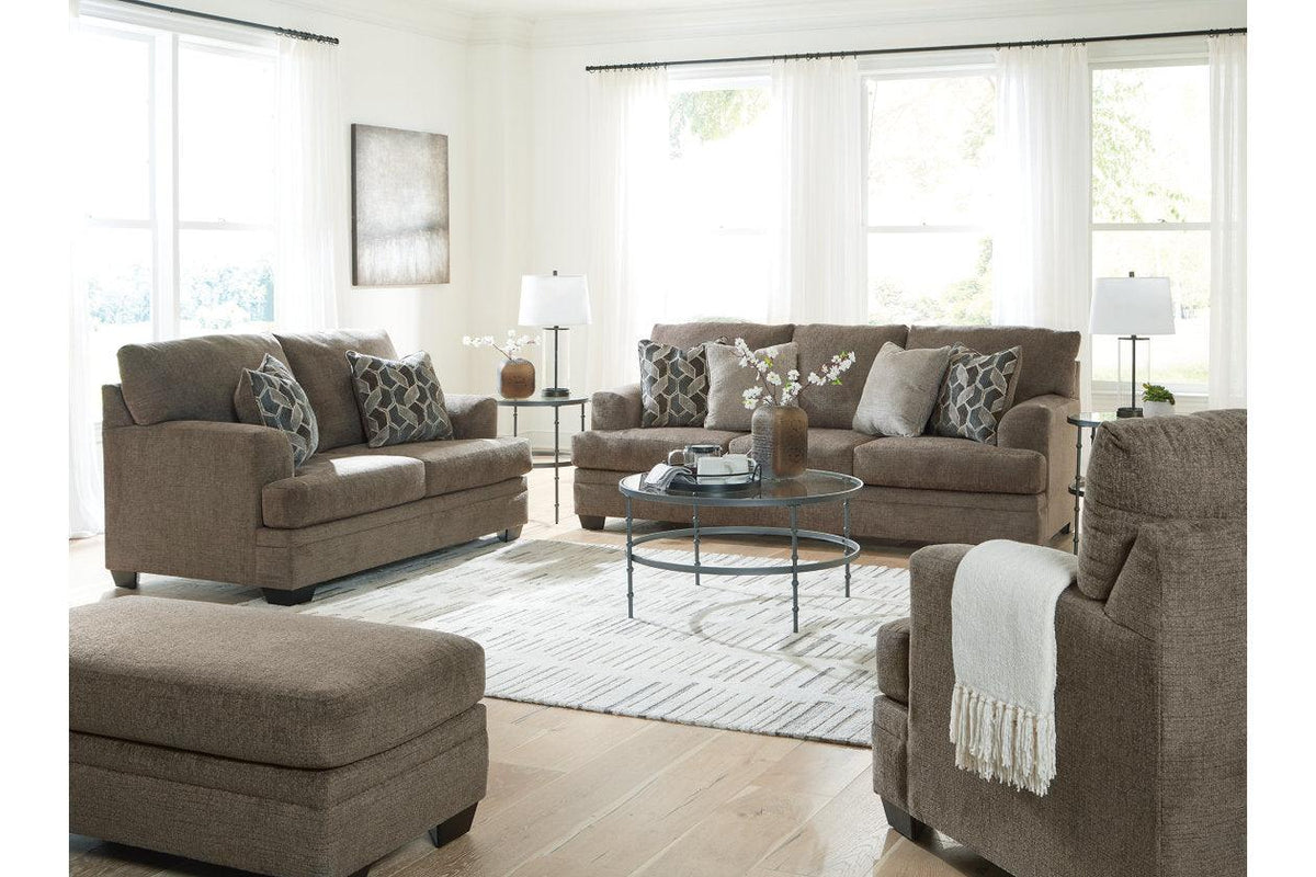 Stonemeade Sofa, Loveseat, Oversized Chair and Ottoman by Ashley at Eve Furniture