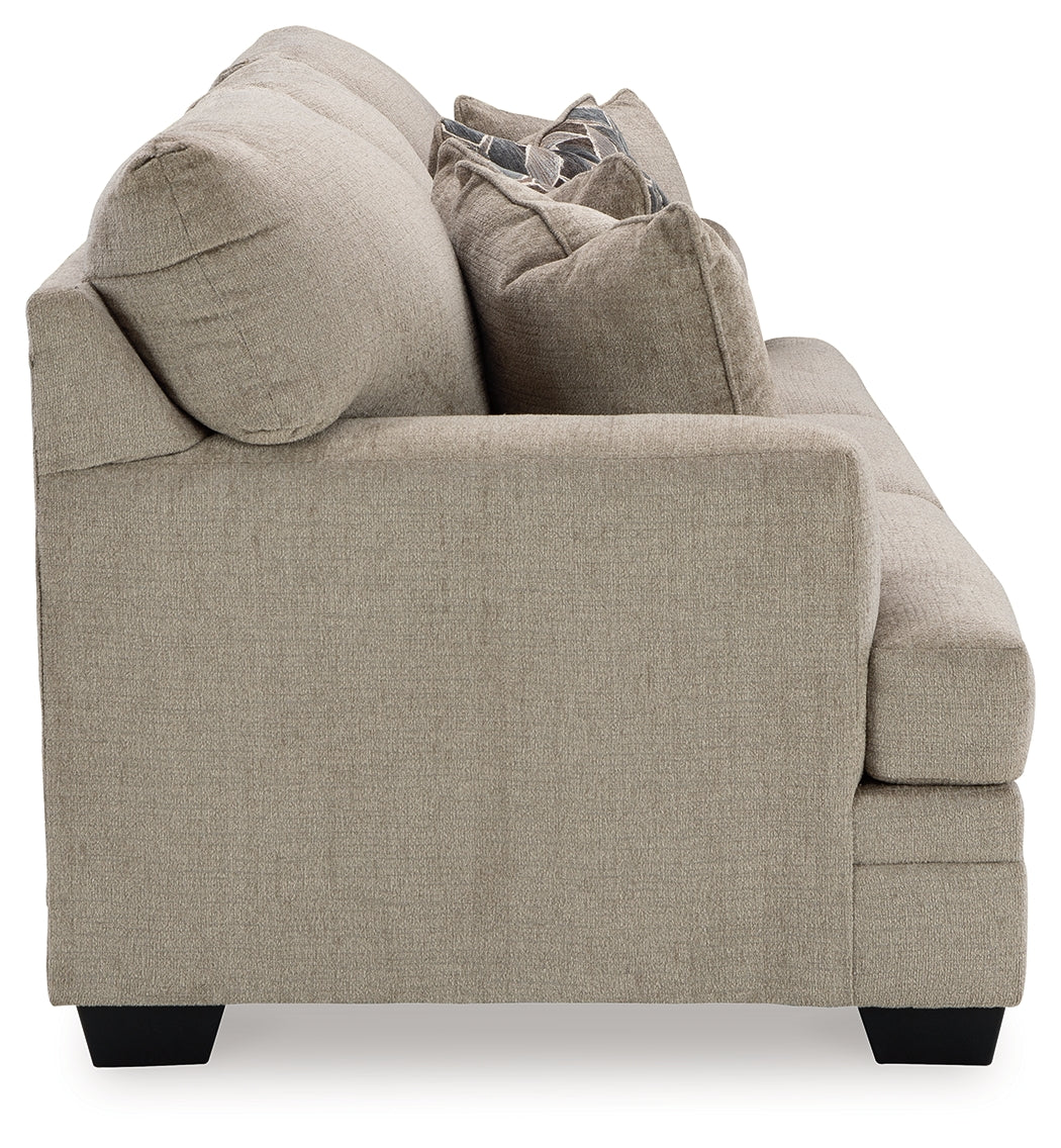 Stonemeade Taupe Sofa by Ashley at Eve Furniture