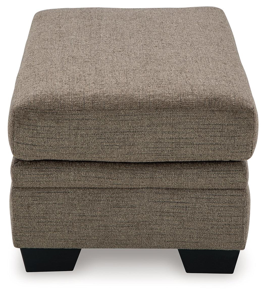 Stonemeade Nutmeg Ottoman by Ashley at Eve Furniture