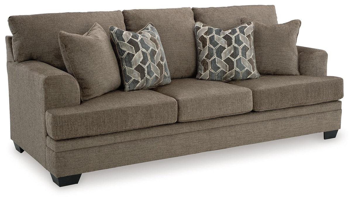 Stonemeade Nutmeg Queen Sofa Sleeper by Ashley at Eve Furniture