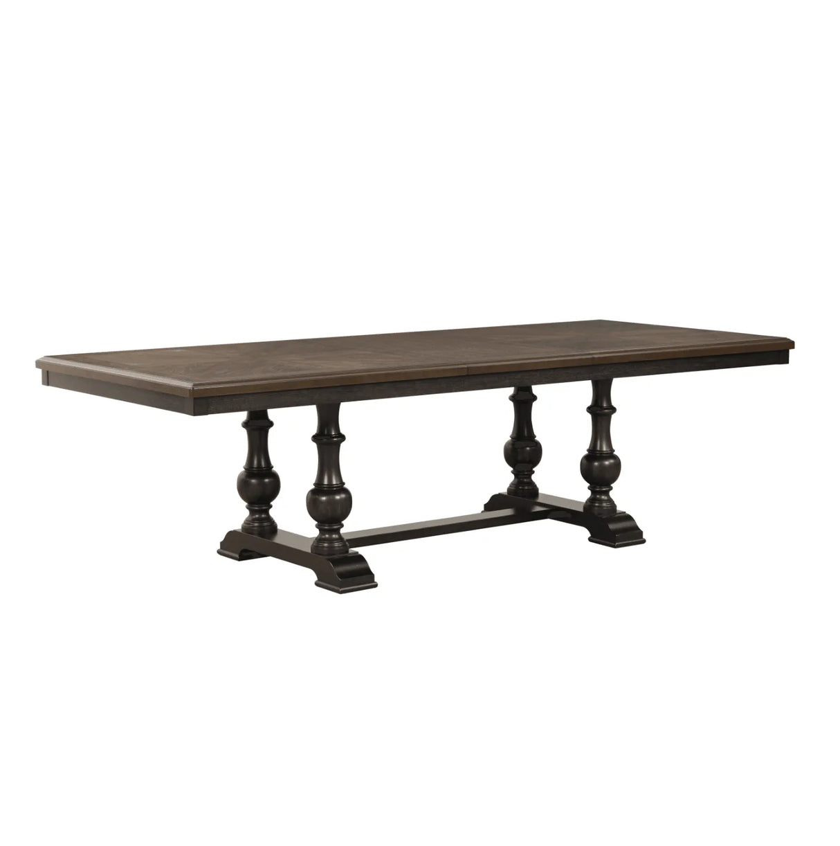 Stonington Brown Extendable Dining Set by Homelegance at Eve Furniture