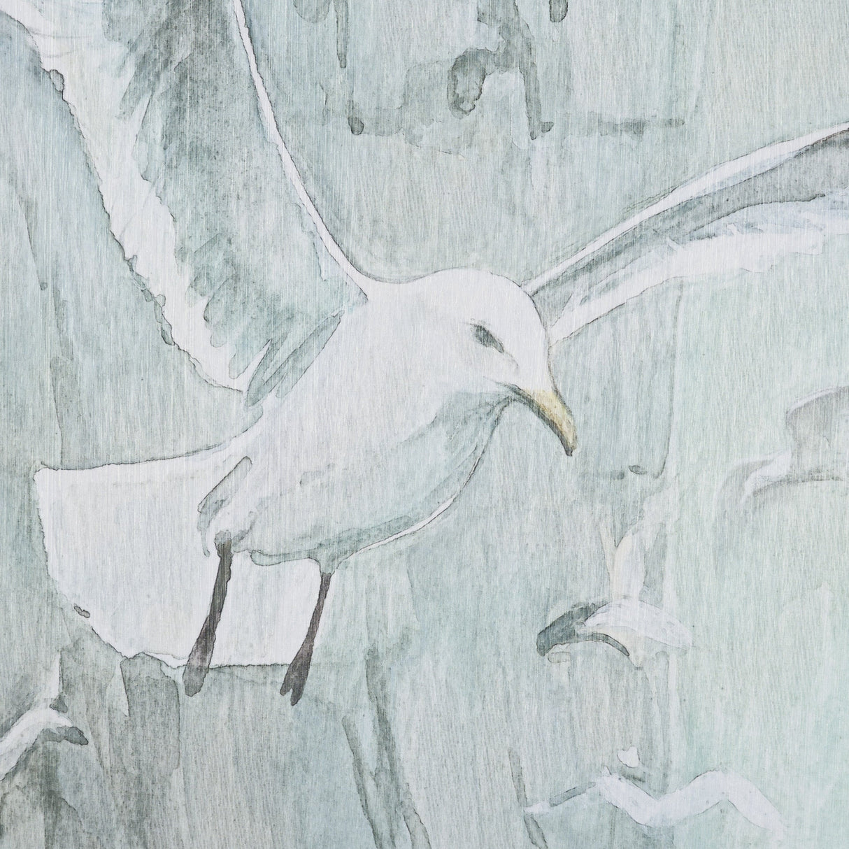 Storm is Coming (Set of 2) Seagulls by Melody Ducharme a Hand Embellished Framed Print under Glass by Mercana at Eve Furniture