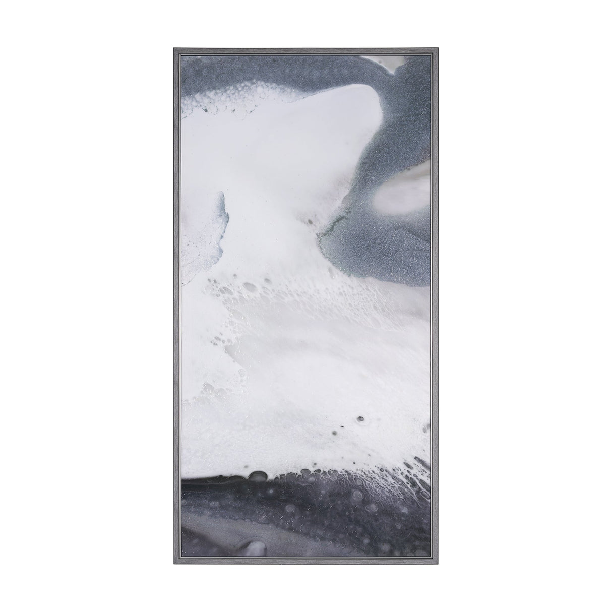 Storm Surge III by Mercana Studio a Hand Embellished Textured Framed Canvas by Mercana at Eve Furniture