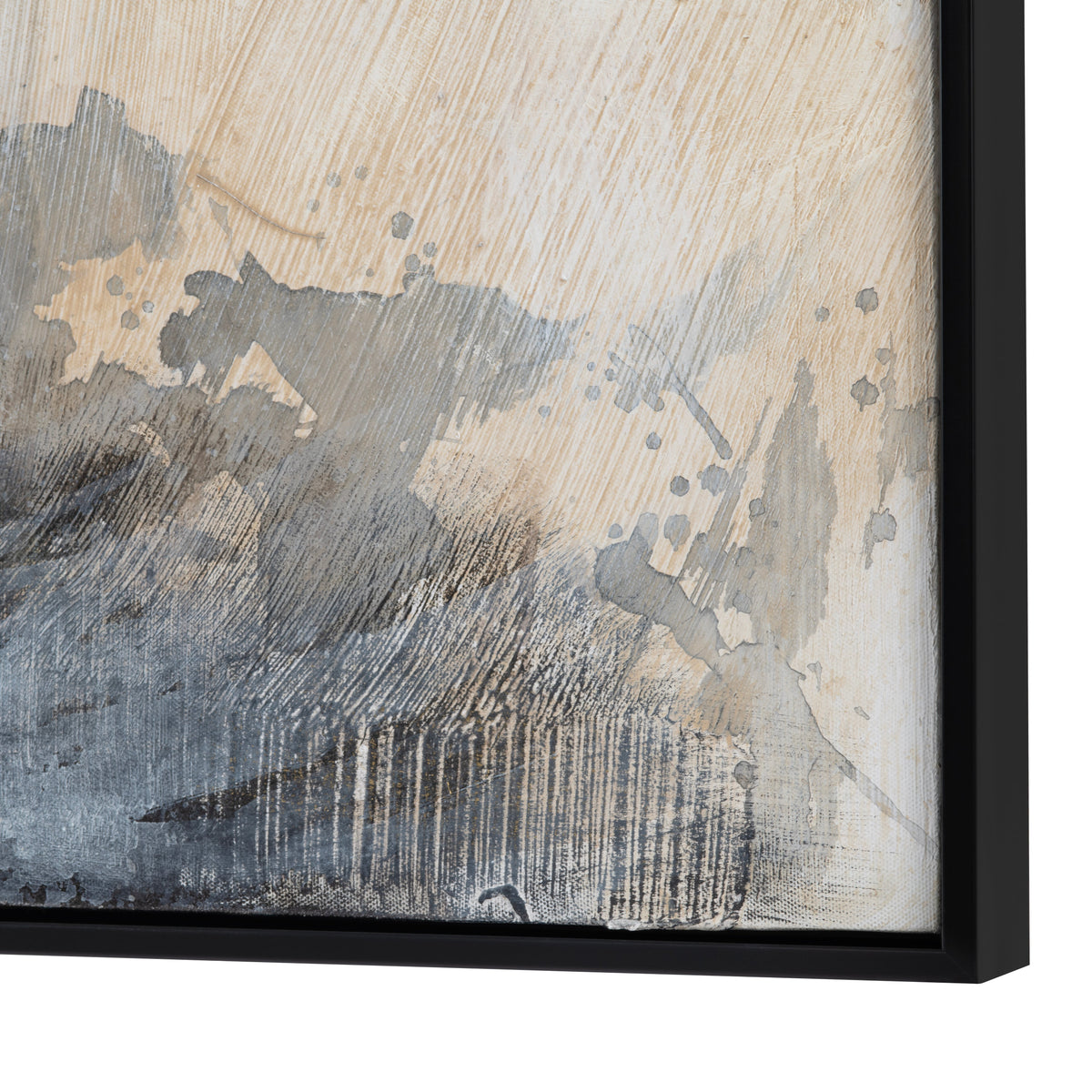Stormy Days Black/Natural Canvas by Crestview at Eve Furniture