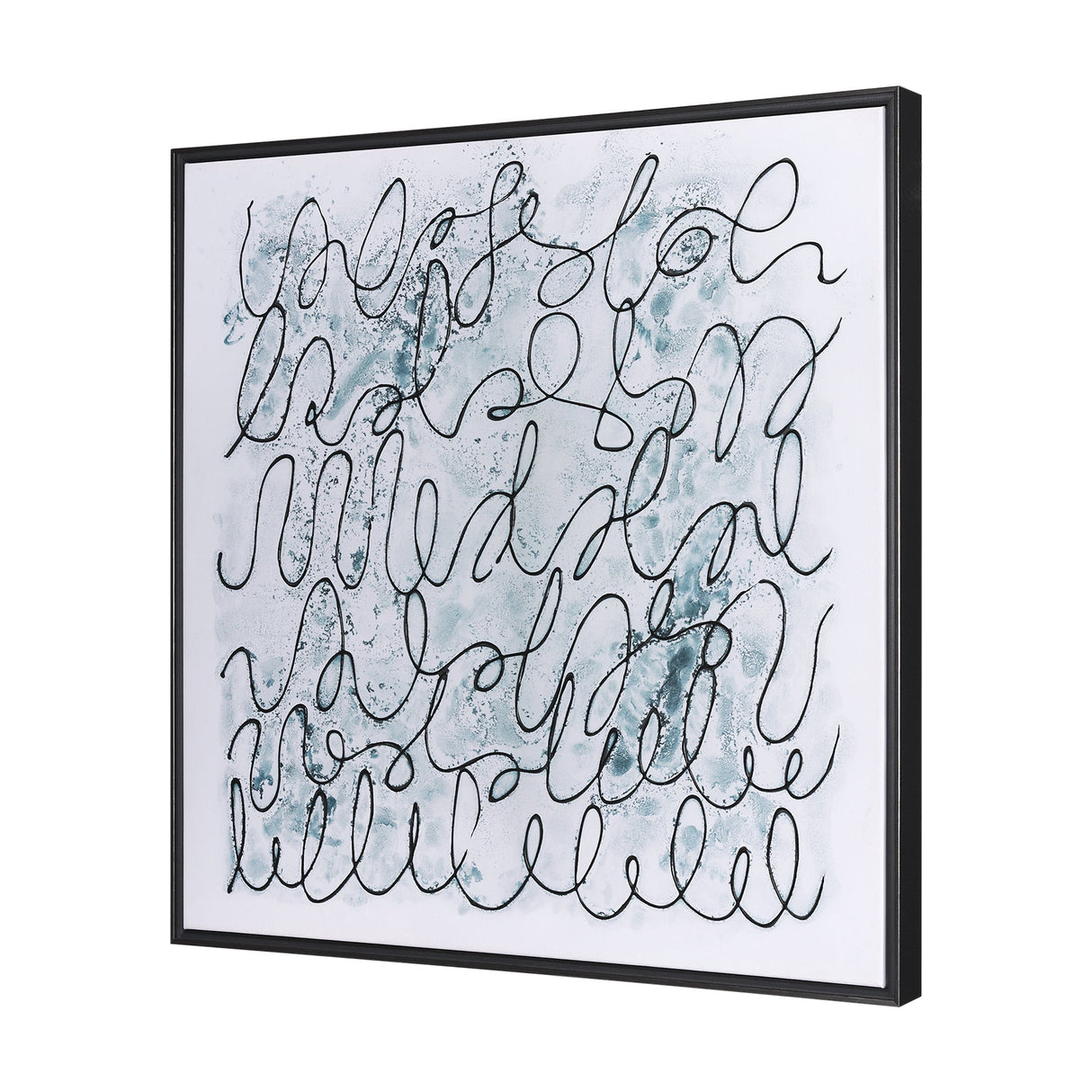 Story Telling by Mercana Studio a Hand Embellished Textured Framed Canvas by Mercana at Eve Furniture