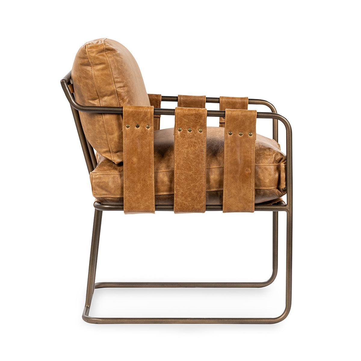 Strapling Sedona Brown Dining Chair by Classic Home at Eve Furniture