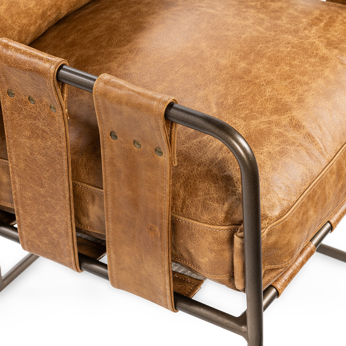 Strapling Sedona Brown Dining Chair by Classic Home at Eve Furniture