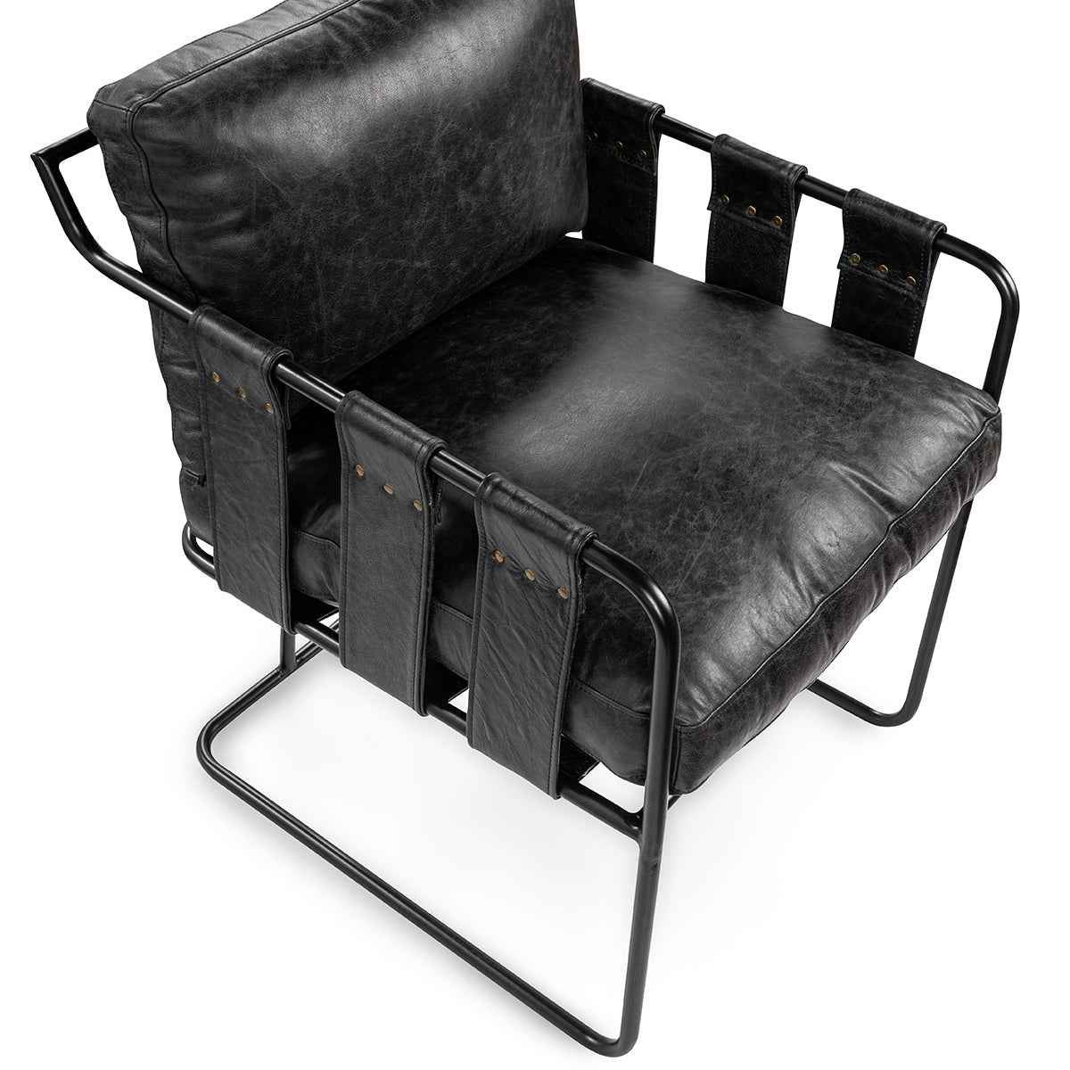 Strapling Dining Chair - Onyx Black by Classic Home at Eve Furniture
