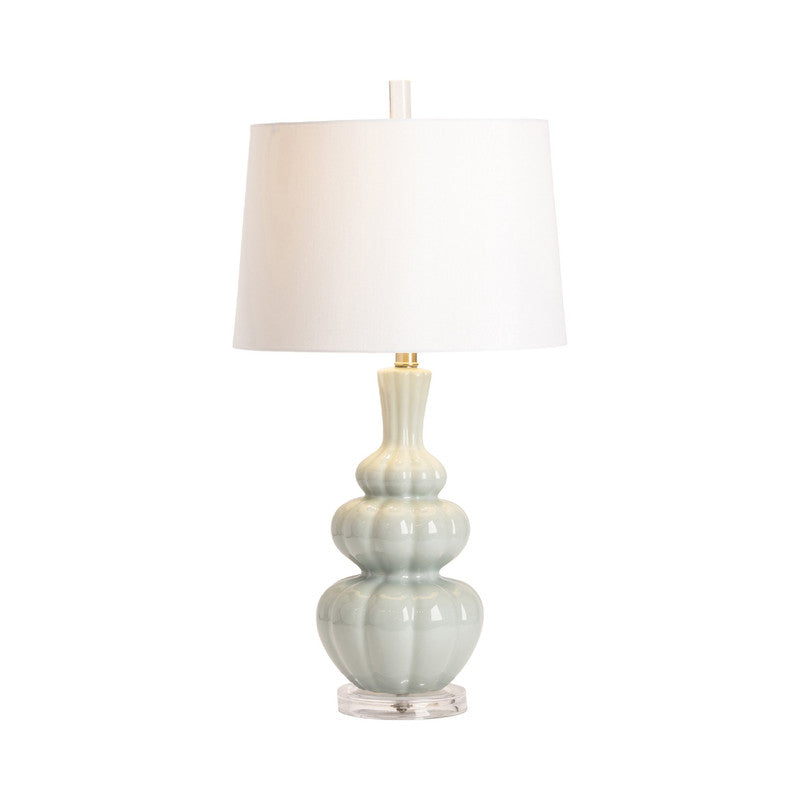 Strata Blue Table Lamp (Set of 2) by Crestview at Eve Furniture