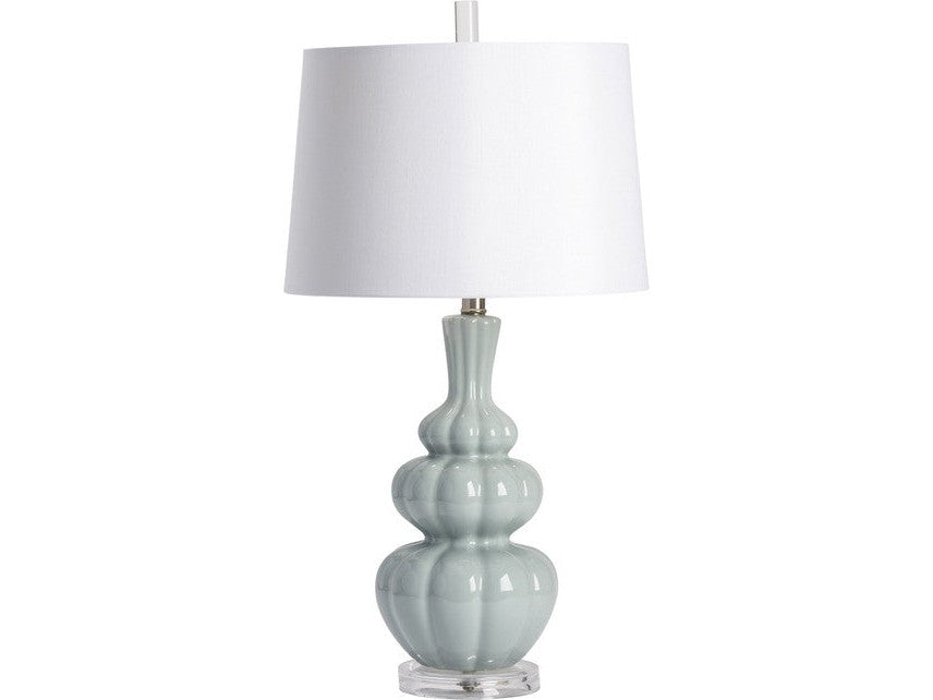 Strata Blue Table Lamp (Set of 2) by Crestview at Eve Furniture