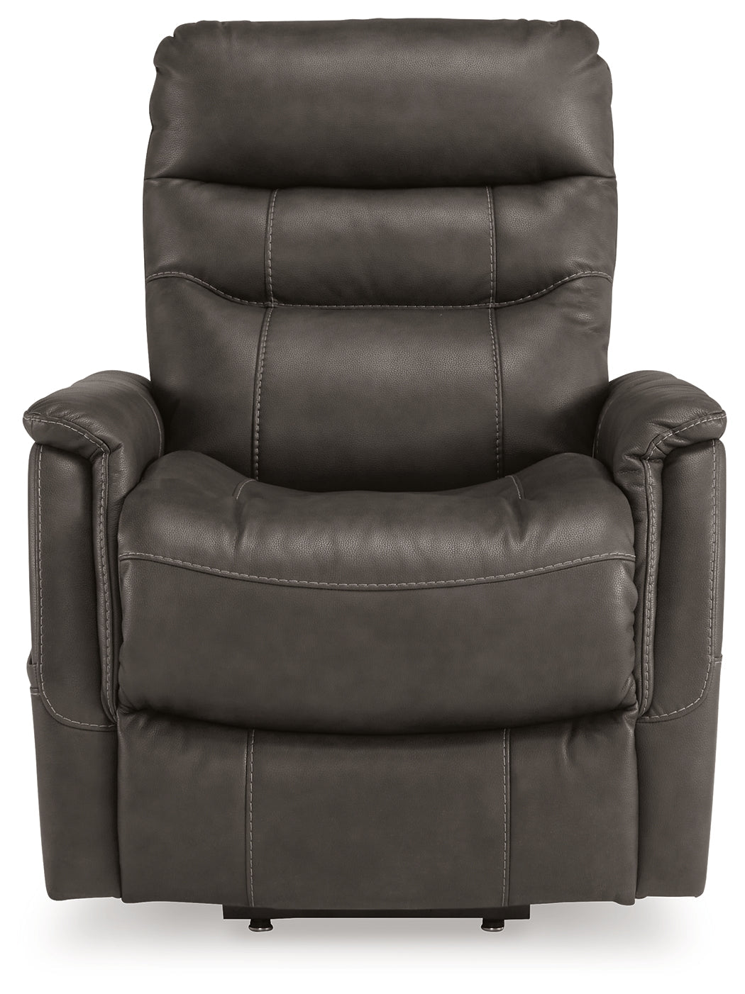 Strawbill Shadow Power Lift Recliner by Ashley at Eve Furniture