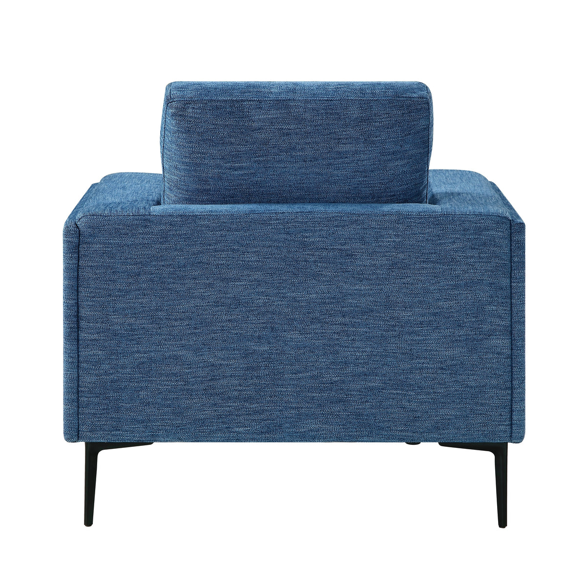 Stride Blue Chenille Chair by Homelegance at Eve Furniture