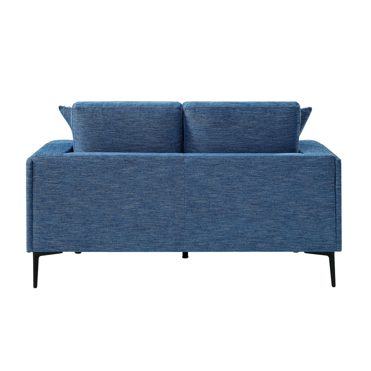 Stride Blue Chenille Loveseat by Homelegance at Eve Furniture