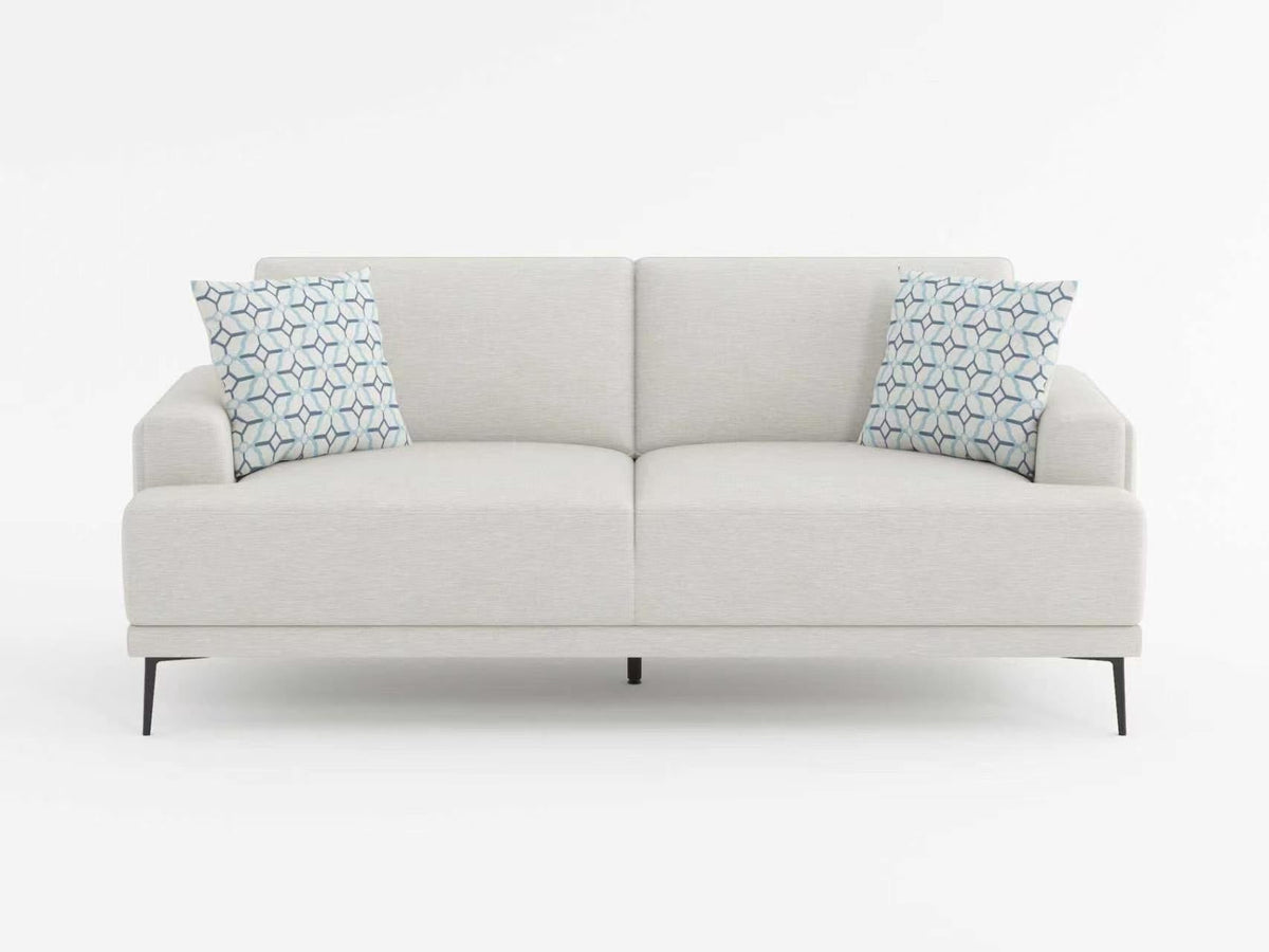 Stride Taupe Chenille Sofa by Homelegance at Eve Furniture