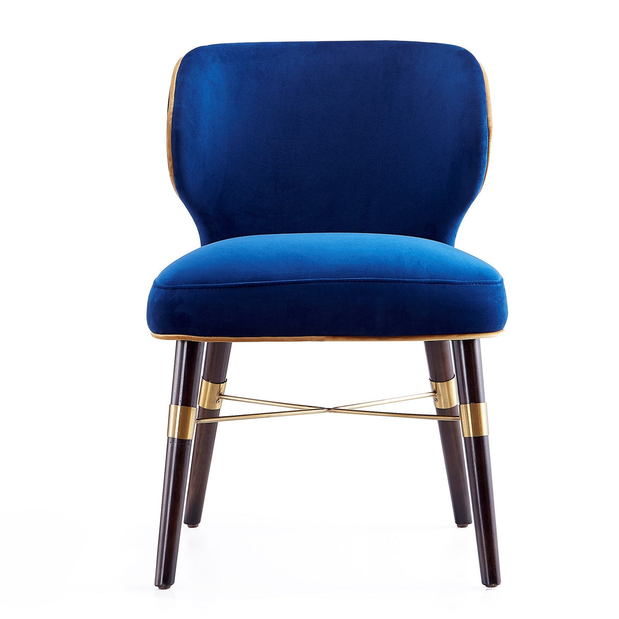 Strine Dining Chair in Royal Blue by Manhattan Comfort at Eve Furniture
