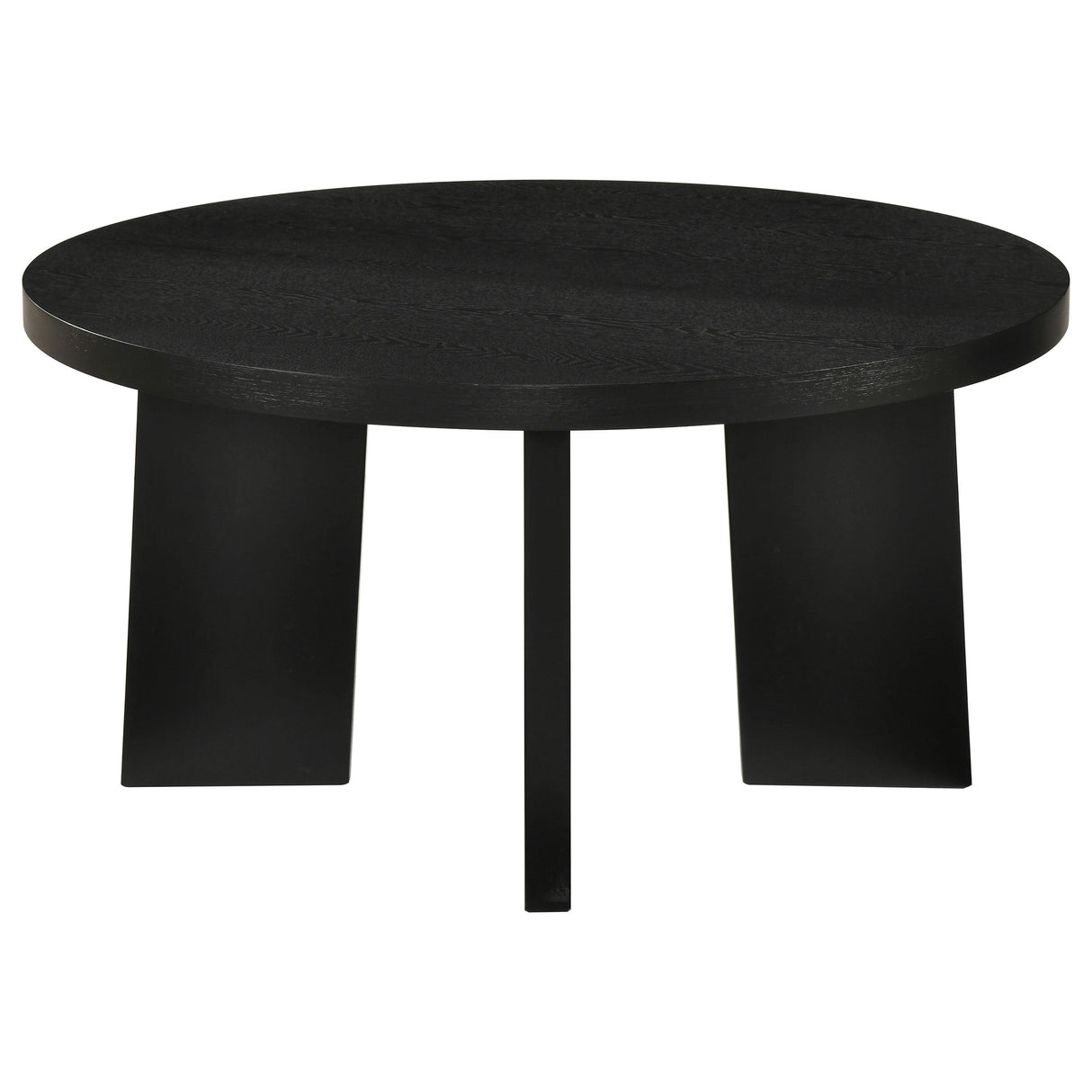 Strouse Black Coffee Table by Coaster at Eve Furniture