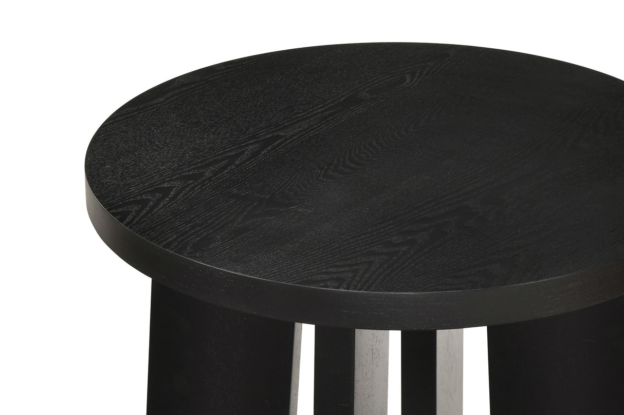 Strouse Black End & Side Table by Coaster at Eve Furniture