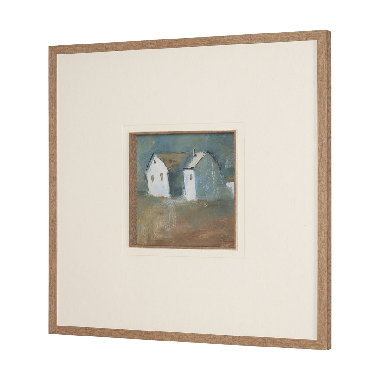 Structured View II by Mercana Studio a Hand Embellished Framed Art Print Matted under Glass by Mercana at Eve Furniture