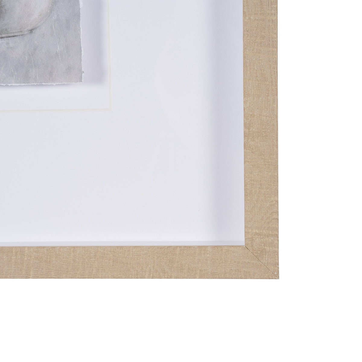 Studies in White and Ash: Study IV by Mercana Studio Textured Framed Artwork Matted under Glass by Mercana at Eve Furniture
