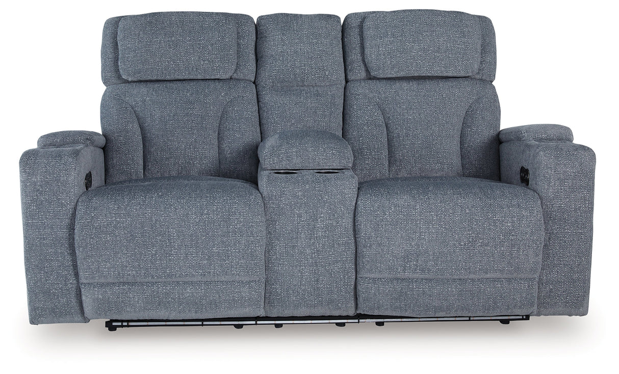 Studio Cave Steel Power Reclining Living Room Set by Ashley at Eve Furniture