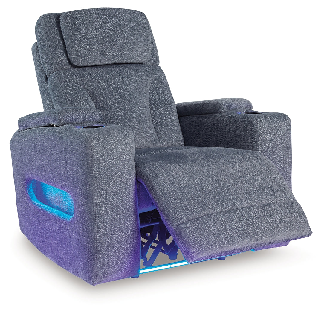 Studio Cave Steel Power Reclining Living Room Set by Ashley at Eve Furniture