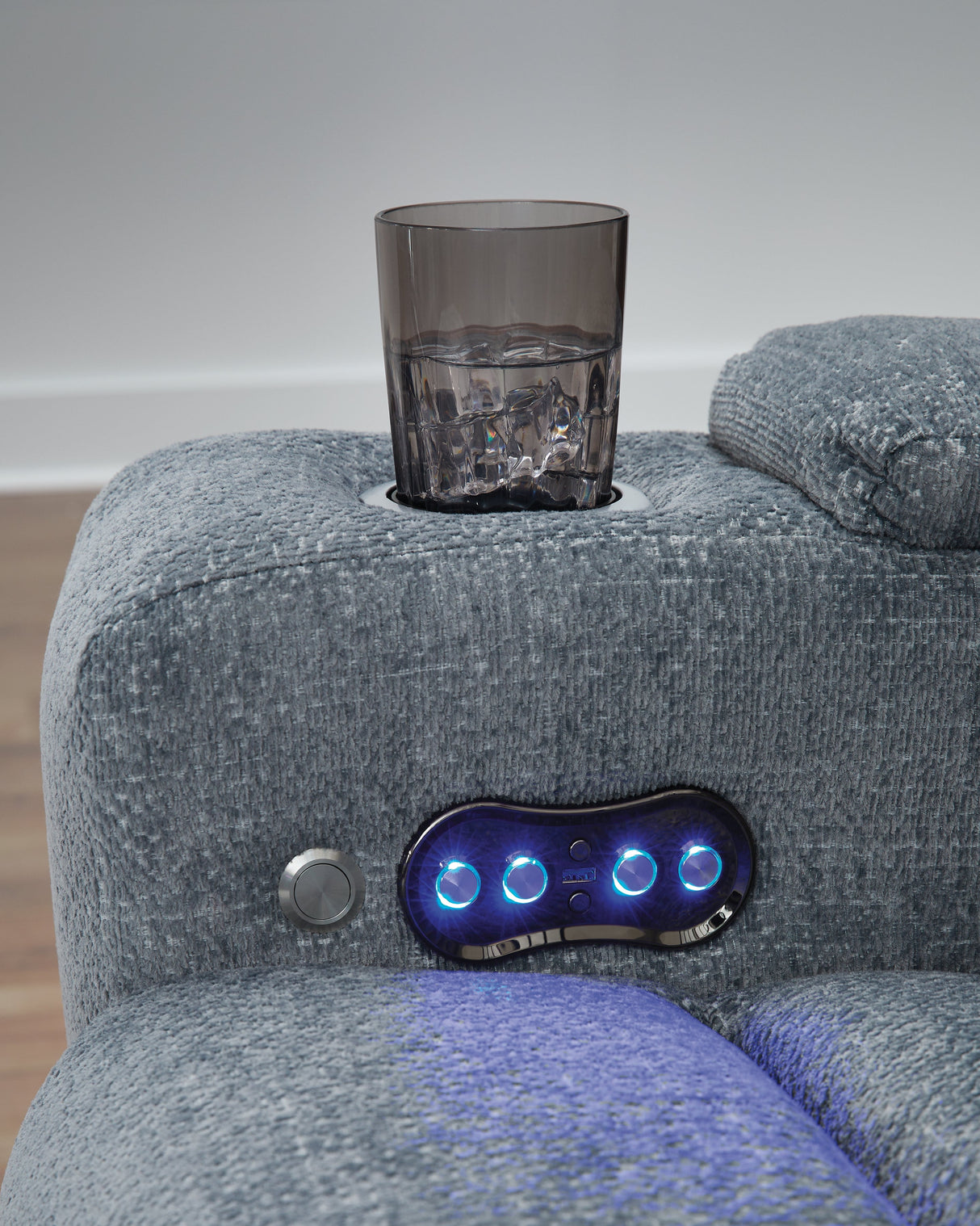 Studio Cave Steel Power Reclining Living Room Set by Ashley at Eve Furniture