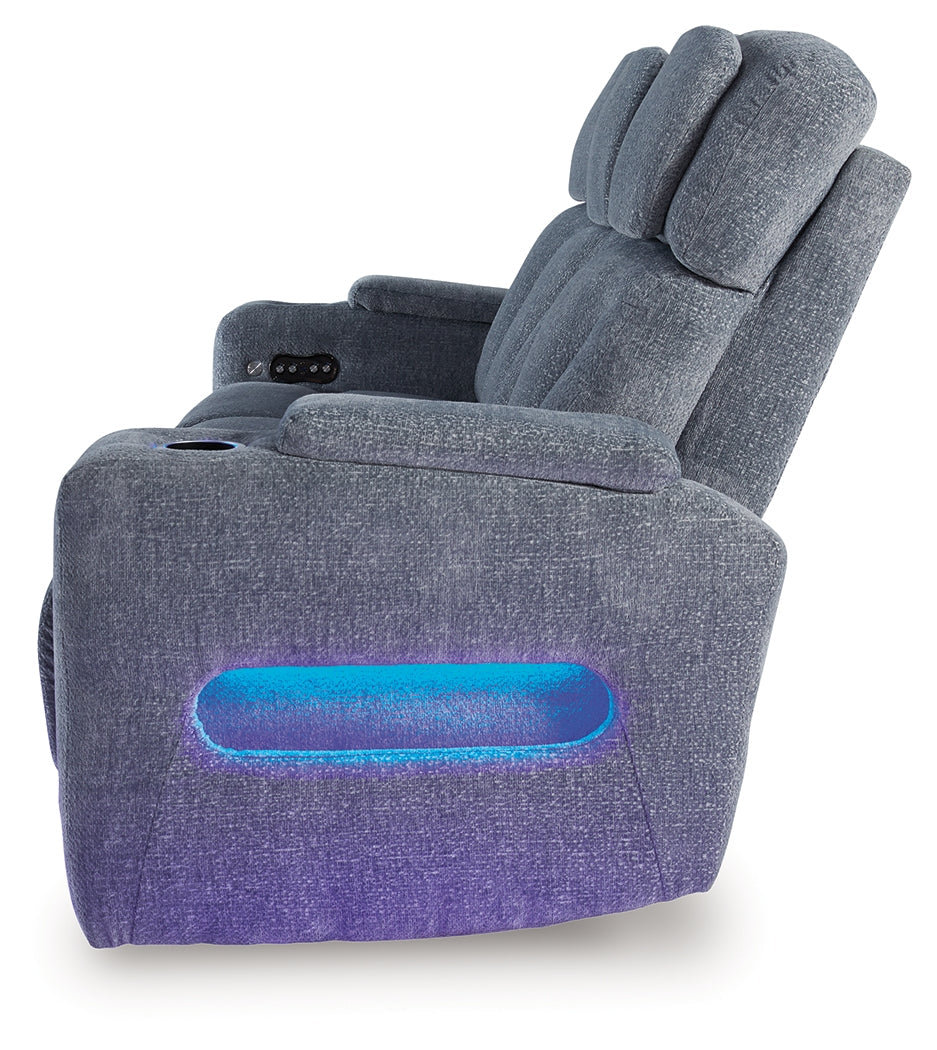 Studio Cave Steel Power Reclining Living Room Set by Ashley at Eve Furniture