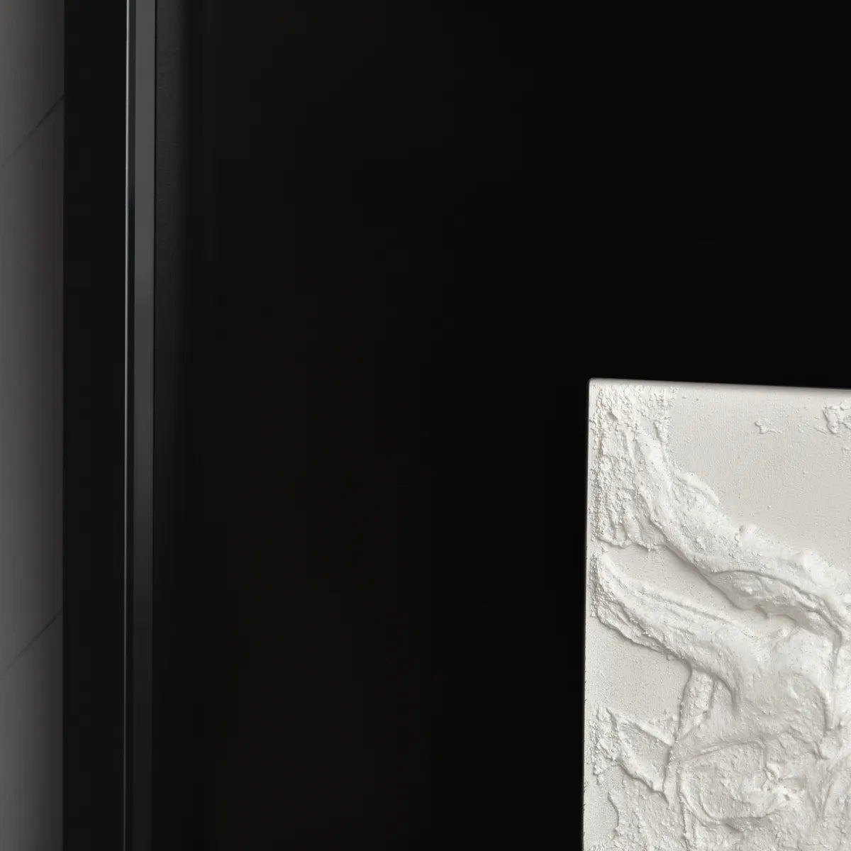 Study In Black And White Black/White Wall Art by Crestview at Eve Furniture