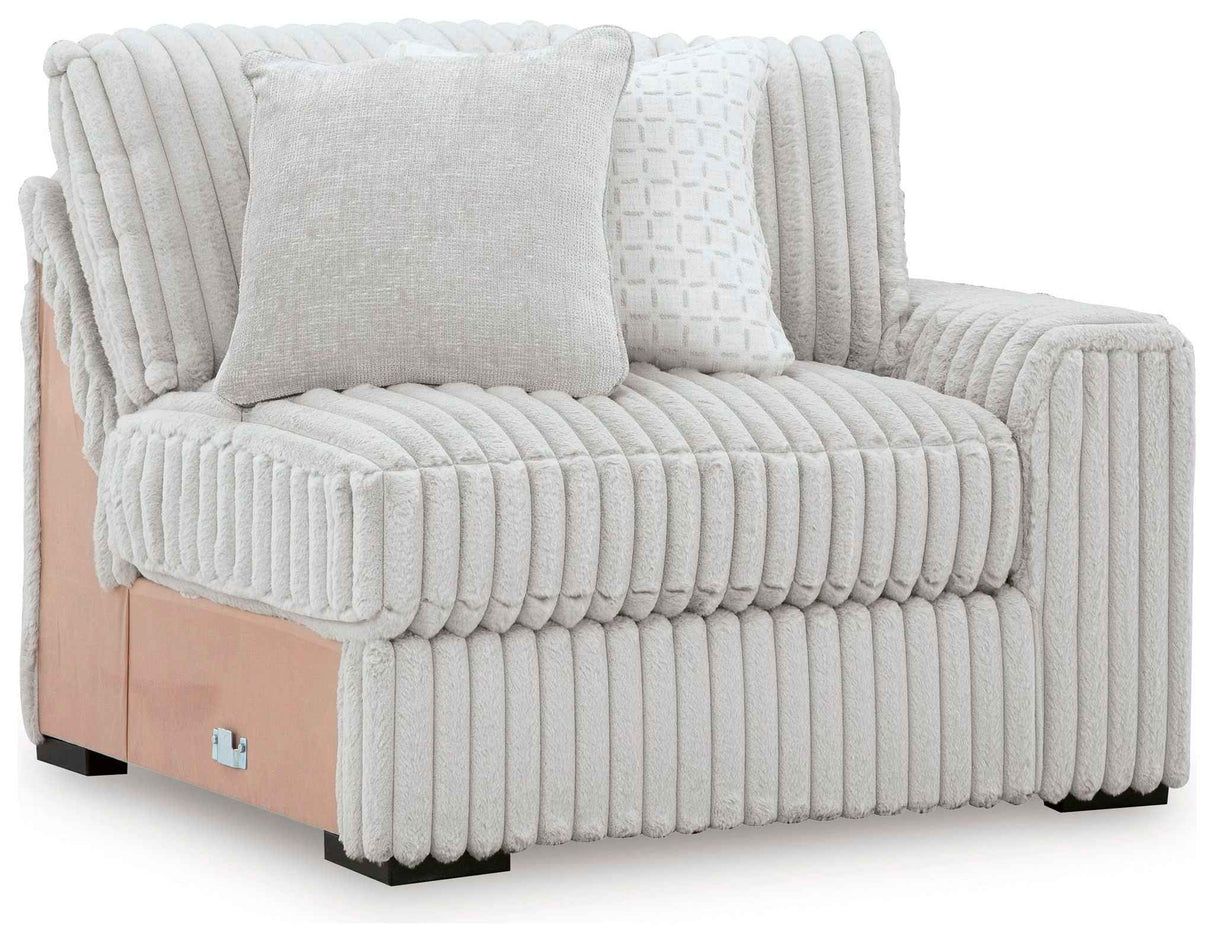 Stupendous Alloy 3-Piece Sectional Sofa by Ashley at Eve Furniture