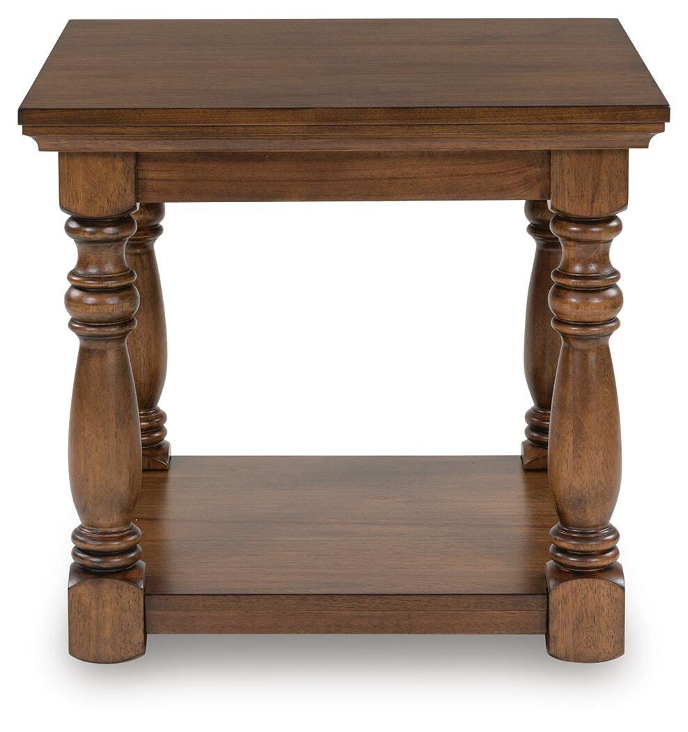 Sturlayne Brown Coffee Table and 2 End Tables by Ashley at Eve Furniture