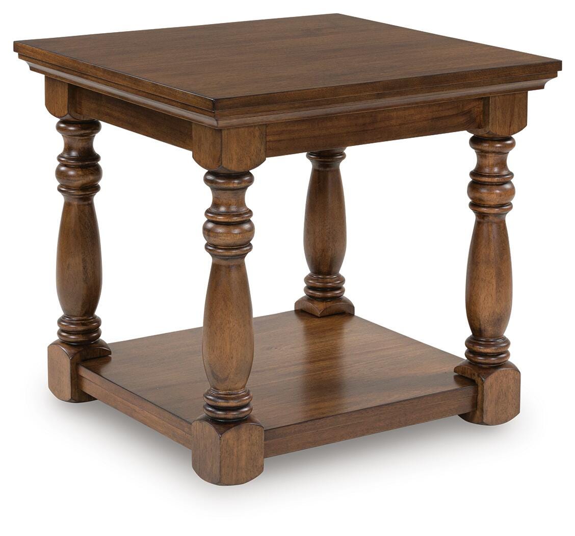 Sturlayne Brown Coffee Table and 2 End Tables by Ashley at Eve Furniture