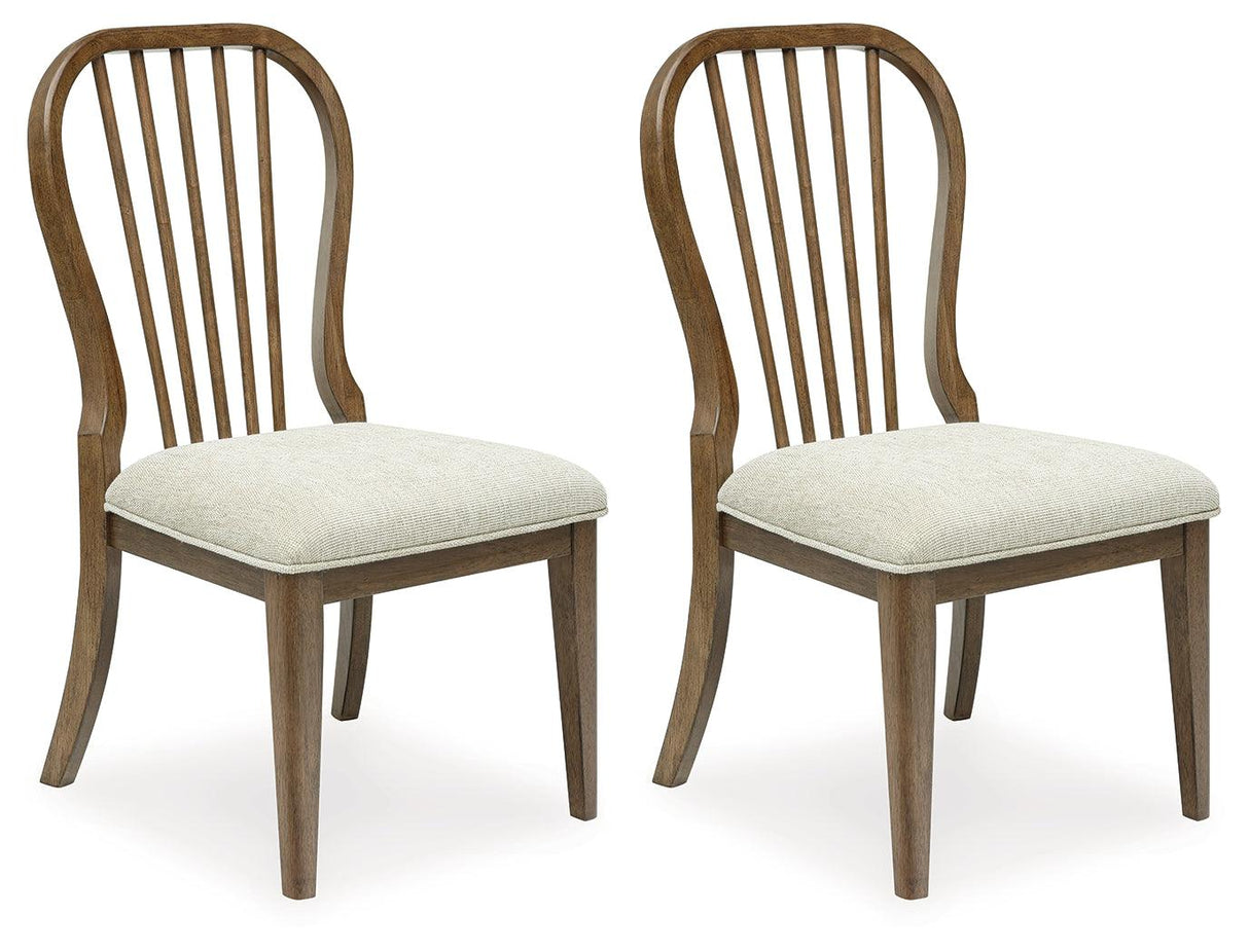Sturlayne Brown Dining Chair, Set of 2 by Ashley at Eve Furniture