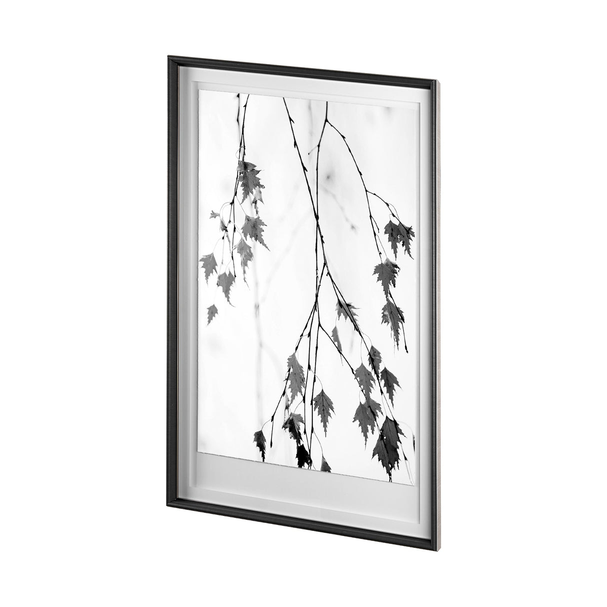 Subtle by Rebecca Cozart a Hand Embellished Textured Framed Art Print Matted under Glass by Mercana at Eve Furniture
